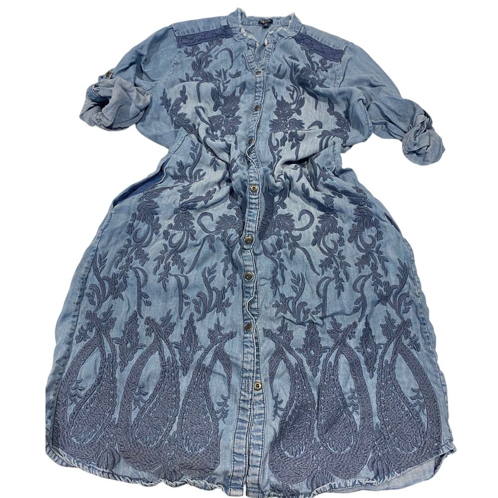 REBA Denim Southwestern Blue Jean Size Small Women's